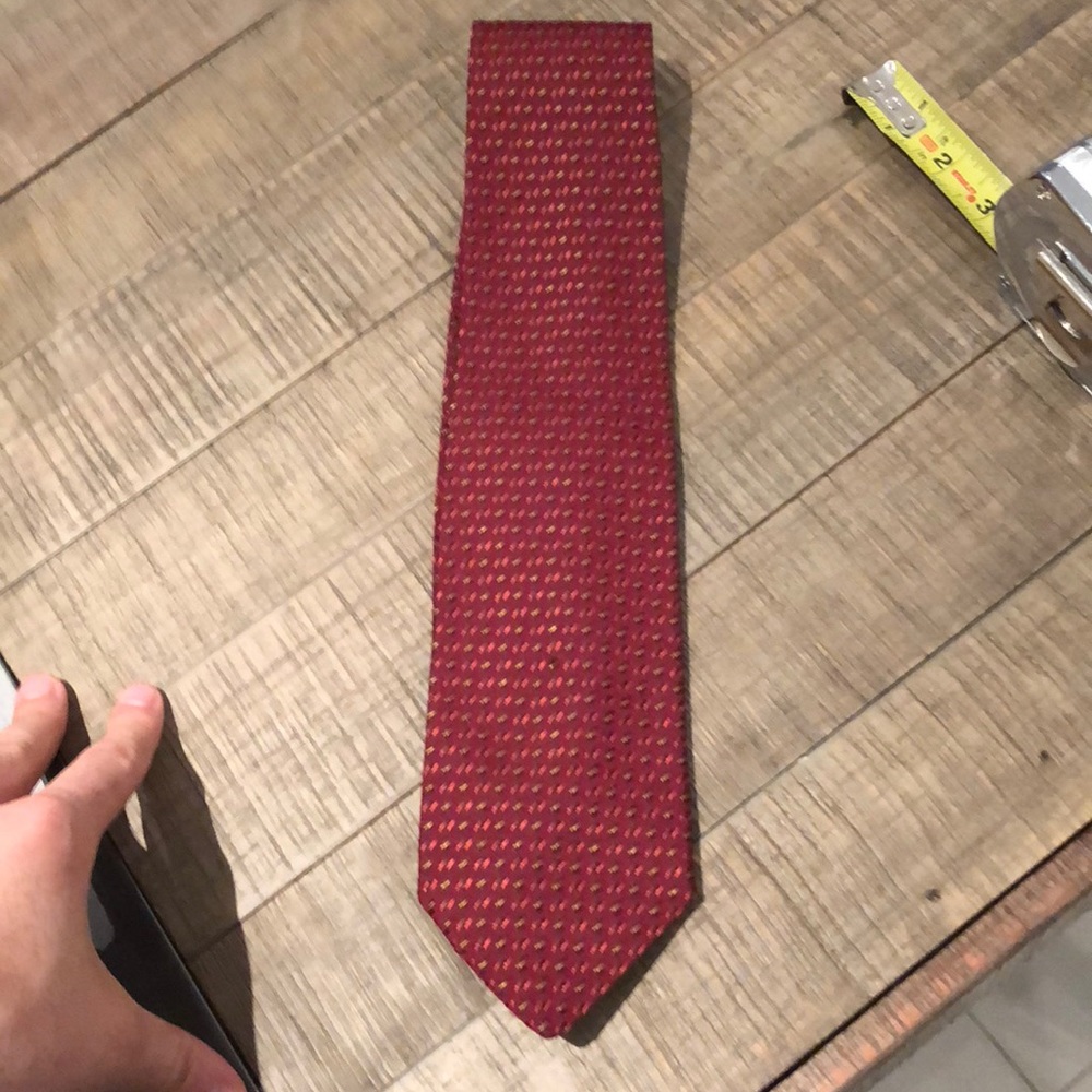 Ferragamo tie 3 1/2 inches wide